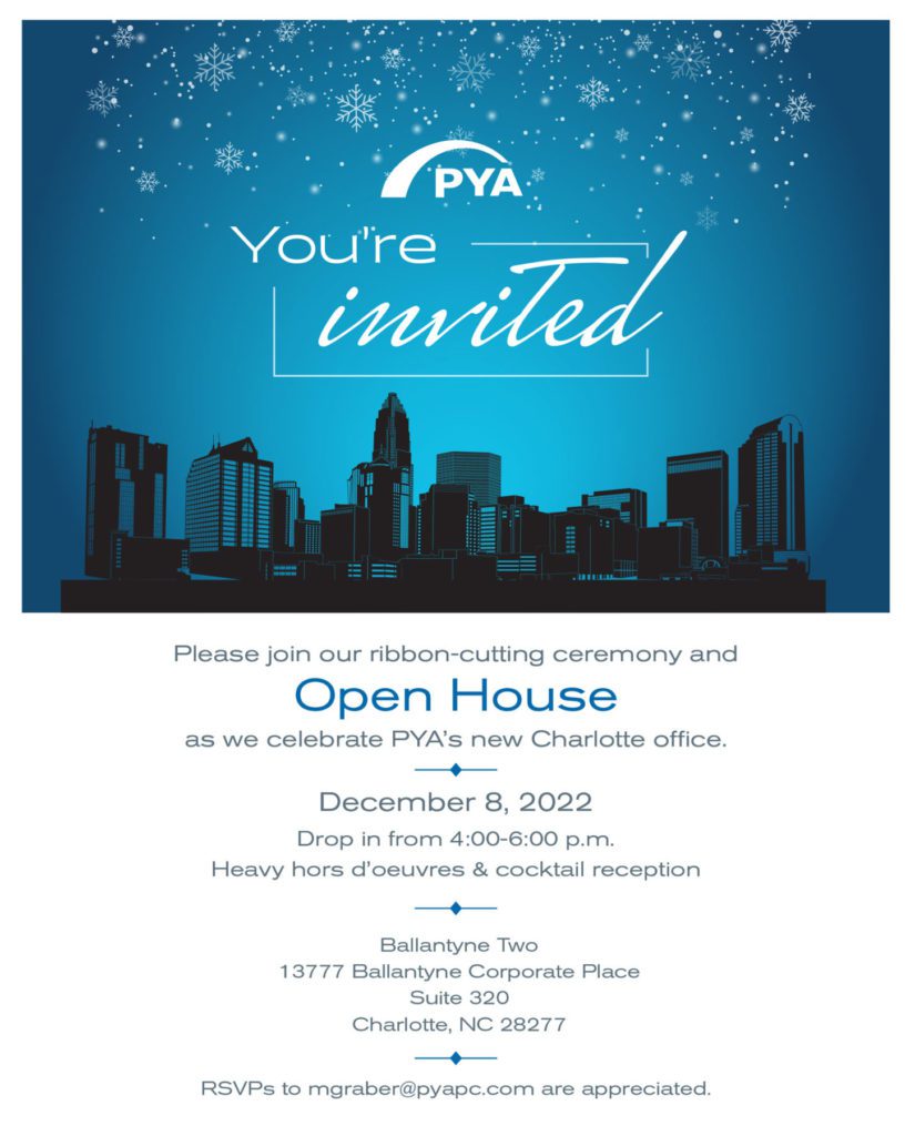PYA Charlotte Open House