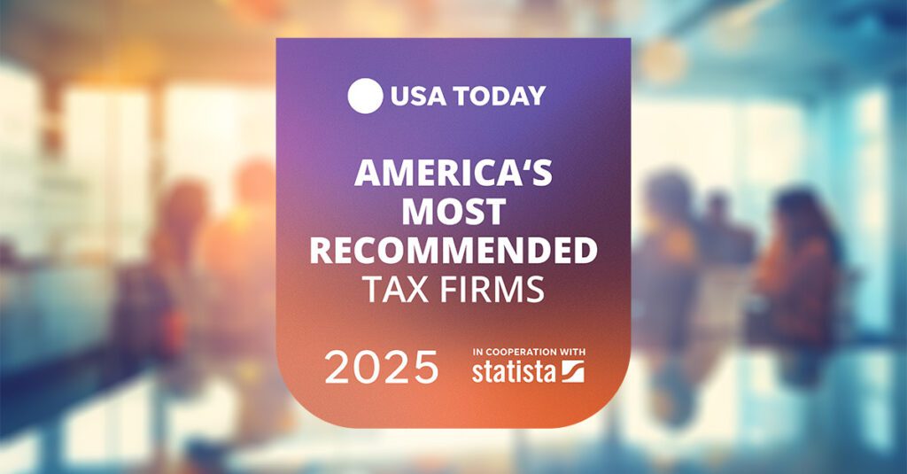 PYA Named One of USA TODAY’s Most Recommended Tax Firms in America for Second Consecutive Year