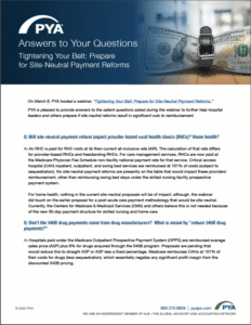 2025 Site-Neutral Payments Questions Answered